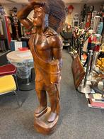 Originele zware houten indiaan, super kwaliteit ingeruild., Ophalen, Nieuw, Dier