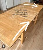 Ikea eettafel uitschuifbaar, Huis en Inrichting, Tafels | Eettafels, Ophalen, Gebruikt, 200 cm of meer, 50 tot 100 cm