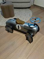 Vintage look Metalen Loopauto - Zilverkleurig, Ophalen, Zo goed als nieuw, Loopvoertuig