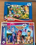 2 kinderpuzzeks 99 en 100 stukjes, Ophalen, Meer dan 50 stukjes, Zo goed als nieuw, 6 jaar of ouder