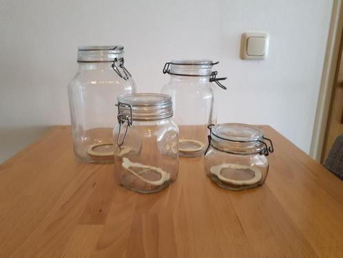 Weckflessen, Huis en Inrichting, Keuken | Potten en Pannen, Gebruikt, Overige typen, Glas, Ophalen