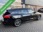 Ford Focus Wagon 1.0 EcoBoost Hybrid ST Line *ALL-IN PRIJS*, Auto's, 12 maanden, Stof, Zwart, Origineel Nederlands