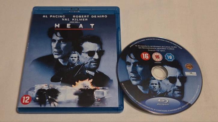 Heat/Misdaad/Blu-ray/Al Pacino/Robert de Niro, Cd's en Dvd's, Blu-ray, Zo goed als nieuw, Actie, Ophalen of Verzenden