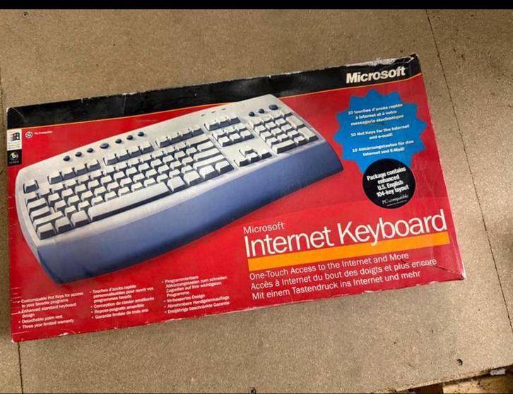 Aldan Microsoft, Computers en Software, Toetsenborden, Zo goed als nieuw, Ophalen of Verzenden