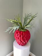 Kunstplant Hertshoorn in aardbeienpot 35 cm hoog, Ophalen, Nieuw