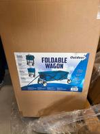 Outdoor bolderwagen opvouwbaar blauw, Ophalen of Verzenden, Zo goed als nieuw, Afdekzeil