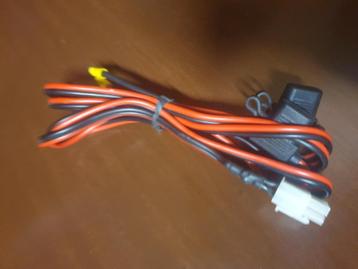 DC voedingskabel kenwood Yaesu Icom 6 polig beschikbaar voor biedingen