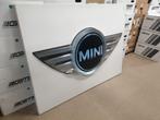 Mooie Mini Logo origineel Mini dealer 140cm marge factuur, Gebruikt, Ophalen, Lichtbak of (neon) lamp