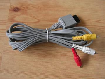 Nintendo Wii AV Kabel (rood/geel/wit) voor Wii naar TV