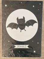 Nieuwe 'Grow Wild' Vleermuis Poster, Ophalen, Nieuw