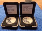 2 x 50 gulden 1991, proof en fdc, Postzegels en Munten, Munten | Nederland, Koningin Beatrix, Ophalen of Verzenden, Losse munt