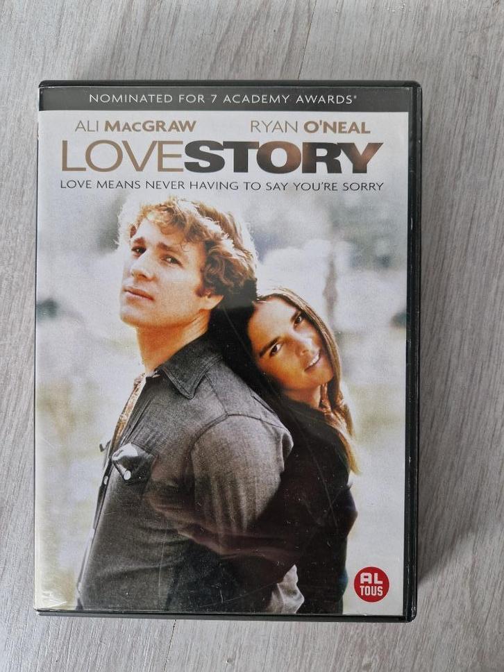 DVD Love Story ( 1970) - Ali MacGraw/Ryan O'Neal, Cd's en Dvd's, Dvd's | Klassiekers, Gebruikt, Drama, 1960 tot 1980, Vanaf 12 jaar