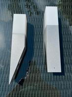Twee buitenlampen voor wandmontage in nieuwstaat, Kunststof, Minder dan 50 watt, Wandlamp, Ophalen of Verzenden