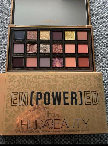 HUDA Beauty Empowered Eyeshadow palette- Nieuw! Origineel! beschikbaar voor biedingen