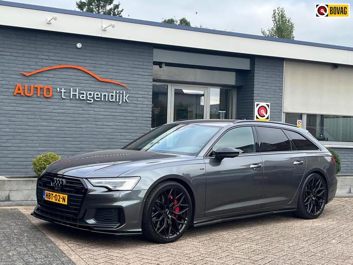 Audi A6 Avant 55 TFSI e quattro S-line NIEUWE ACCU 21" trekh, Auto's, Audi, Bedrijf, Te koop, A6, 360° camera, 4x4, ABS, Achteruitrijcamera