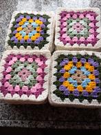 Granny square lapjes 14x14 cm, Ophalen of Verzenden, Nieuw, Haken, Wol of Garen