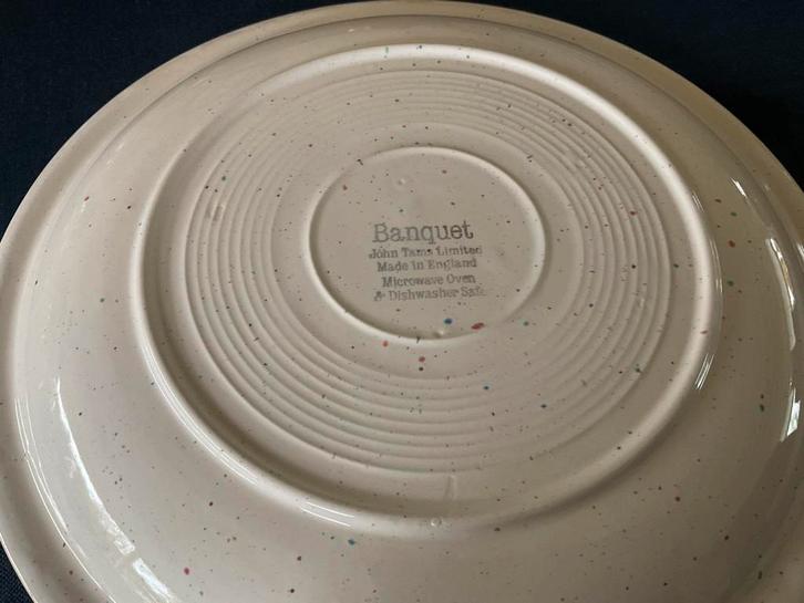 JohnTams banquet dinerborden 25.4/ 2 stuks /zgan, Huis en Inrichting, Keuken | Servies, Zo goed als nieuw, Bord(en), Overige stijlen