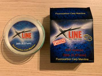 Xline fluorcarbon kapper vislijn 600m 20lb (0,37 mm) beschikbaar voor biedingen
