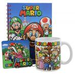 Super Mario Giftset - 4 Delig, Ophalen of Verzenden, Nieuw, Gebruiksvoorwerp