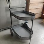 Nieuwstaat Designer Trolley / Serveerwagen - €30, Nieuw, Ophalen of Verzenden, Designer, Grijs