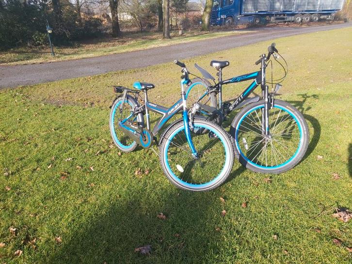 Funjet fiets en spirit mountainbike te koop, Fietsen en Brommers, Fietsaccessoires | Aanhangers en Karren, Ophalen