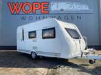 Hobby De luxe Easy 440 SF Mover en 2 x Voortent, Schokbreker, Hobby, Bedrijf, Dwarsbed