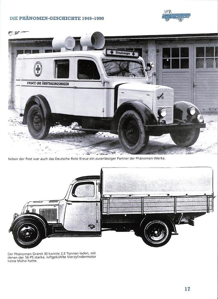 Phänno, Ello , Phänomen, Granit, Garant, Robur 1949 - 1990, Ophalen of Verzenden, Nieuw, Frank Eonicke, Vrachtwagen