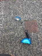 Blauwe Bureaulamp, Gebruikt, Ophalen of Verzenden, Modern, Minder dan 50 cm