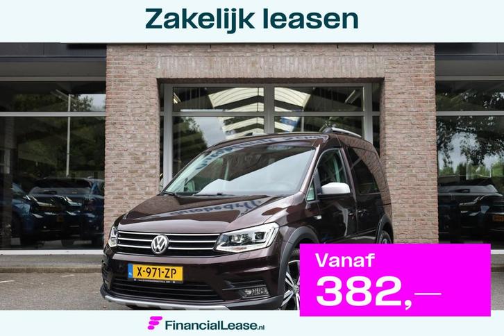 Volkswagen Caddy 2.0 TDI 180PK ! ALLTRACK 2 SCHUIFDEUREN AIR, Auto's, Volkswagen, Bedrijf, Lease, Financial lease, Overige modellen