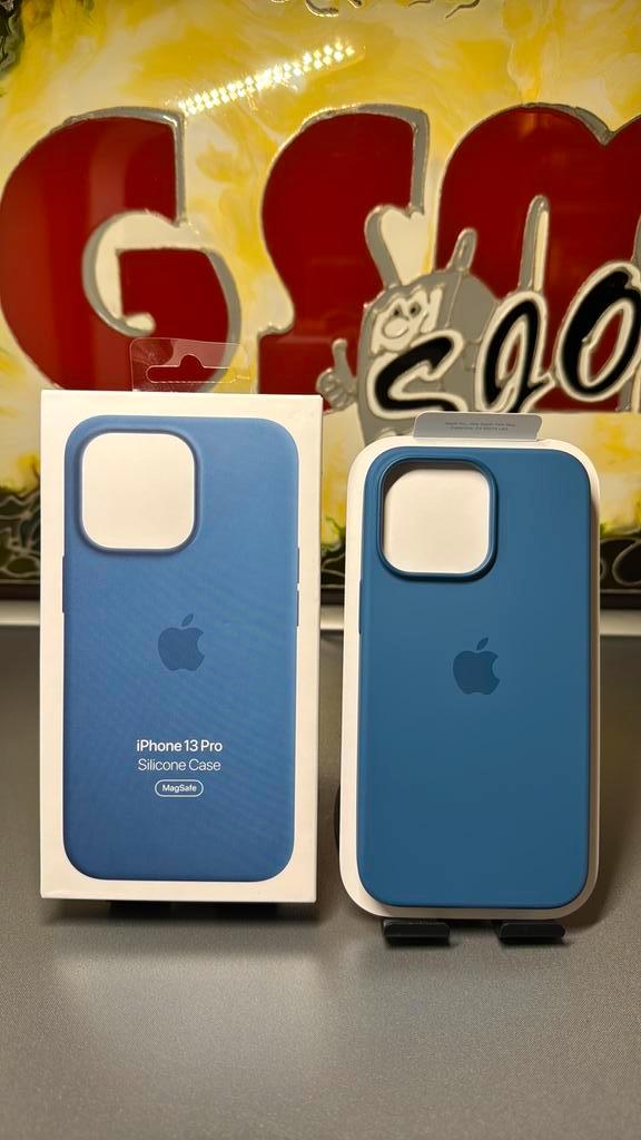 Apple iPhone 13 Pro Silicone Case Blue Jay, Telecommunicatie, Mobiele telefoons | Hoesjes en Frontjes | Apple iPhone, Nieuw, Frontje of Cover