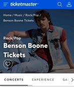2x tickets Benson Boone (staanplaatsen) - Ziggo Dome, Tickets en Kaartjes, Concerten | Pop, Twee personen, November