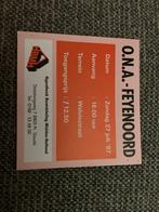 TICKET ONA-FEYENOORD 1997, Ophalen of Verzenden, Zo goed als nieuw, Feyenoord, Overige typen