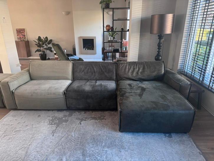 Umix Brooklyn elementenbank, Huis en Inrichting, Banken | Bankstellen, Gebruikt, Hoekbank, Vierpersoons of meer, 300 cm of meer