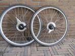 Fietswielen, stuur en voorvork E-bike Gazelle Orange, Ophalen, Gebruikt, Algemeen