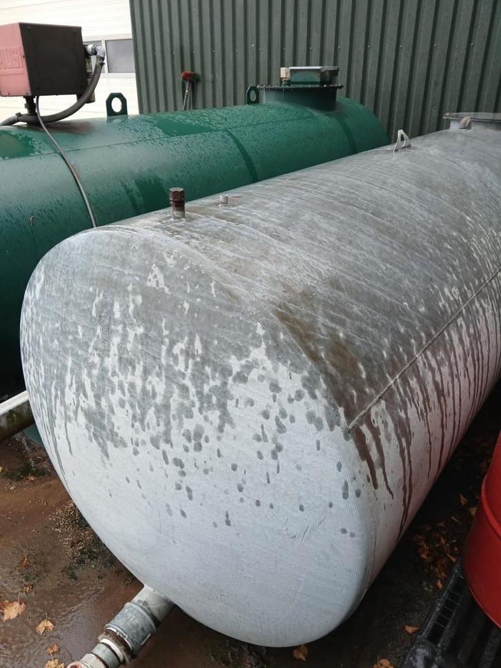 Gegalvaniseerde Watertank 3500L met Vlotter, Zakelijke goederen, Machines en Bouw | Industrie en Techniek, Ophalen