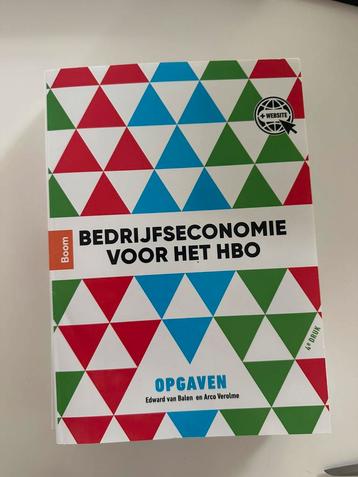 Edward van Balen - Opgaven. Bedrijfseconomie voor het hbo beschikbaar voor biedingen