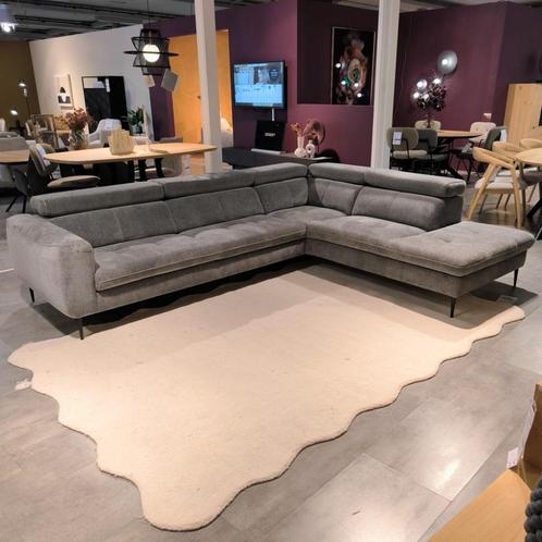 NIEUW: Xooon Hoekbank Talisman Grijs, Huis en Inrichting, Banken | Bankstellen, Nieuw, Hoekbank, Vierpersoons of meer, 300 cm of meer