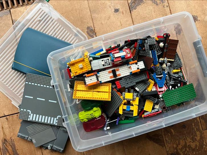 LEGO verzameld, 10 kilo, inclusief handleidingen, Kinderen en Baby's, Speelgoed | Duplo en Lego, Gebruikt, Lego, Ophalen of Verzenden