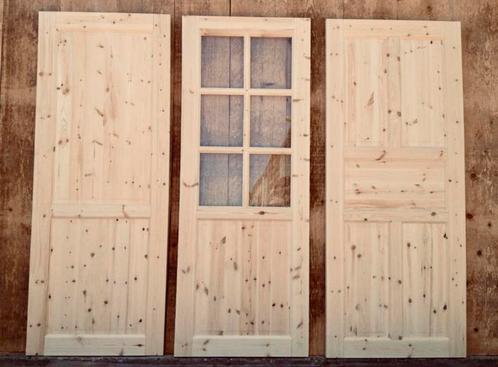 Nieuwe grenen deur / deuren/  paneeldeur / paneeldeuren., Doe-het-zelf en Verbouw, Deuren en Horren, Nieuw, Binnendeur, 200 tot 215 cm