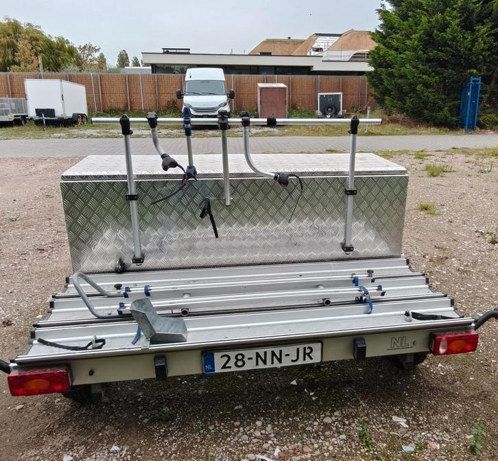 Memo Aanhanger met Bak - Scooter/Fiets - Bouwjaar 2019/2020, Caravans en Kamperen, Camper-accessoires, Ophalen of Verzenden