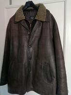 Te koop een vintage leren herenjas maat 56., Kleding | Heren, Bruin, Maat 56/58 (XL), Gedragen, Arma