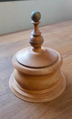 Houten pot met deksel, Ophalen of Verzenden