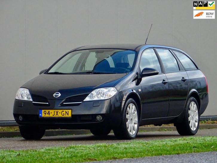 Nissan Primera Estate 2.0 TEKNA Plus AUT /// NL-AUTO / UNIEK, Auto's, Nissan, Bedrijf, Te koop, Primera, ABS, Adaptive Cruise Control