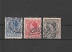 Nederland 1926, NVPH 163 t/m 165, Gestempeld., Verzenden, T/m 1940, Gestempeld