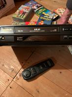 Akai VHS Videorecorder VS-G60SG + Afstandsbediening, Ophalen, Gebruikt, VHS-speler of -recorder