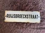 MOOI EMAILLE STRAATNAAMBORDJE, Antiek en Kunst, Antiek | Emaille, Verzenden
