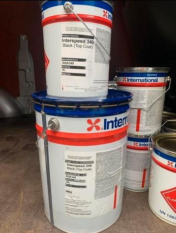 VERS 2025 Antifouling zwart wit blauw rood rood-bruin bruin beschikbaar voor biedingen
