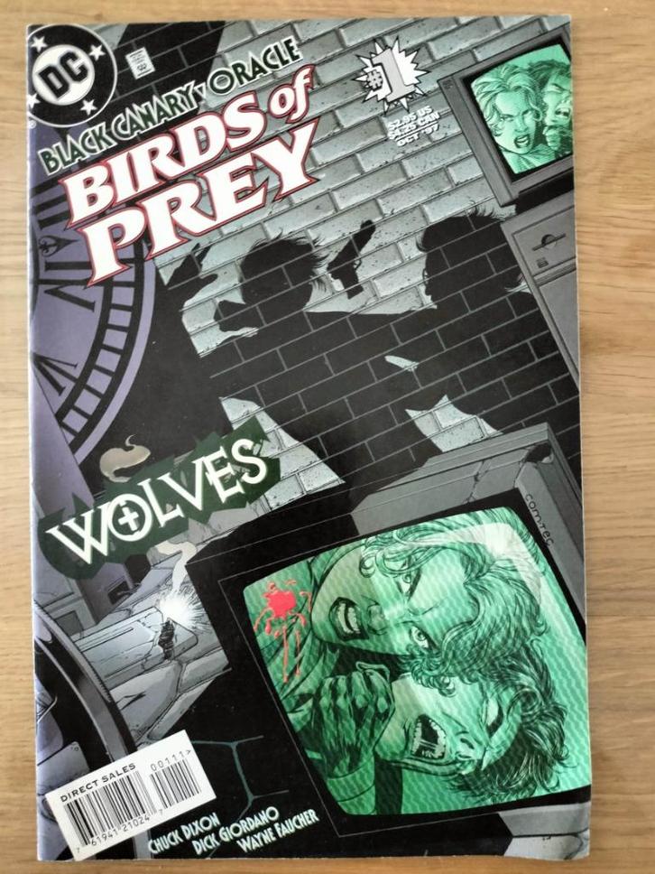 Birds of Prey: Wolves #1, Boeken, Strips | Comics, Zo goed als nieuw, Eén comic, Amerika, Ophalen of Verzenden