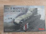 Meng 1/35 Mk.A. Whippet Britse tank, Hobby en Vrije tijd, Modelbouw | Auto's en Voertuigen, Overige merken, Tank, 1:32 tot 1:50