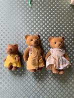 VINTAGE Sylvanian beren, Ophalen of Verzenden, Gebruikt, Stoffen beer, Overige merken